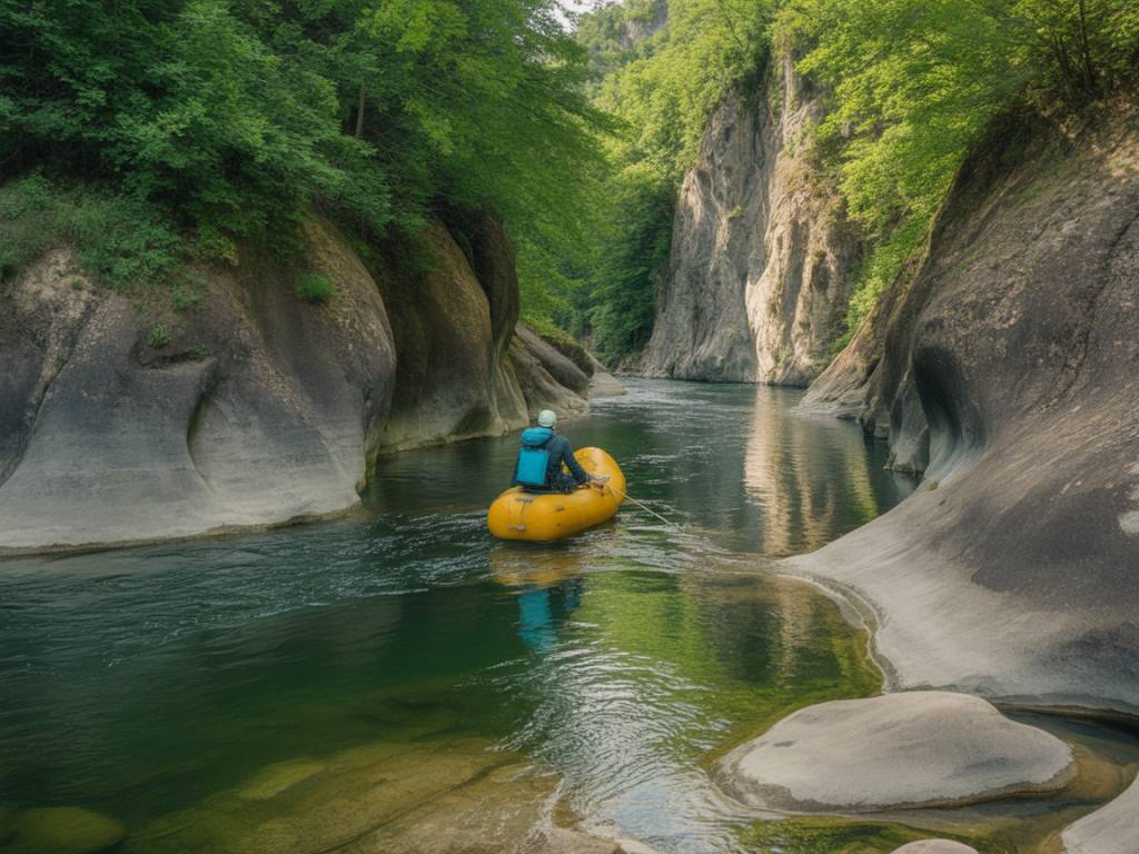 Les sentiers des gorges de la Roanne : une escapade nature méconnue entre Drôme et Ardèche